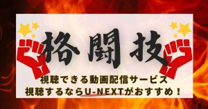 U-NEXT_格闘技_サムネイル