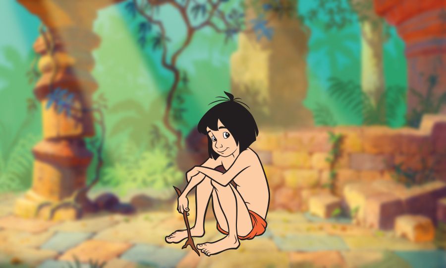 映画「ジャングル・ブック」よりモーグリの画像