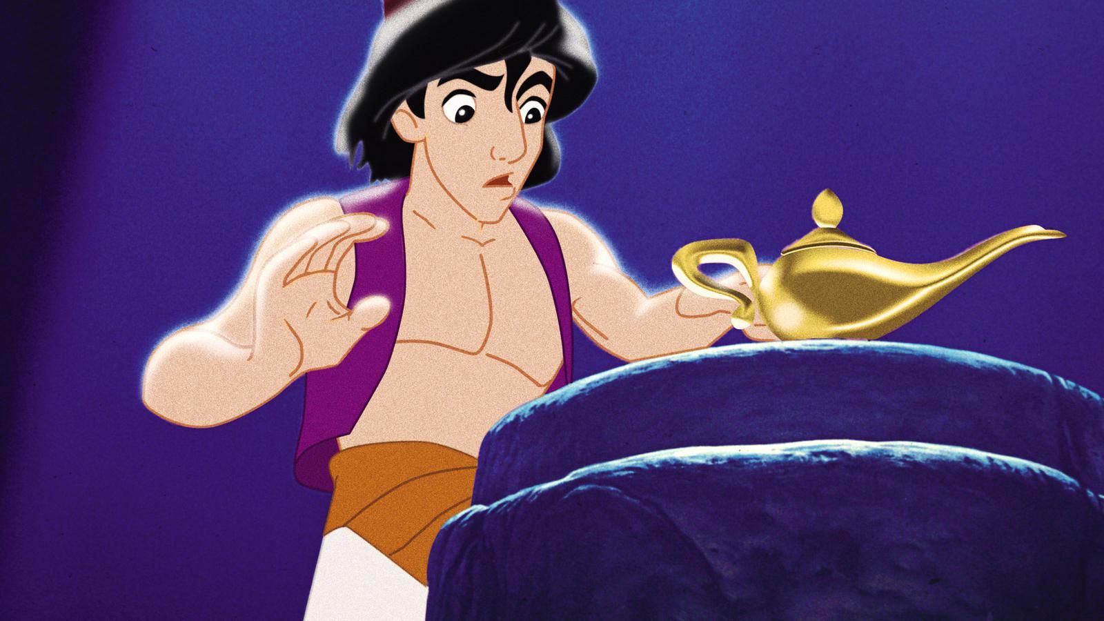 映画「アラジン」よりアラジンと魔法のランプの画像