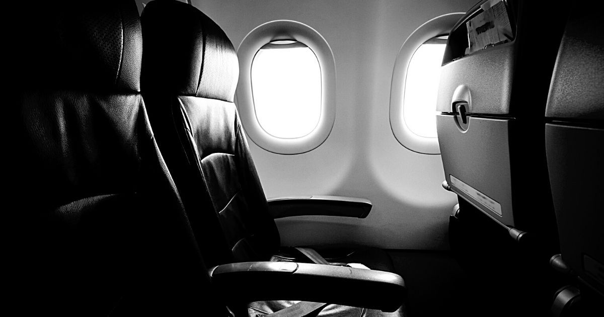 飛行機の座席_画像