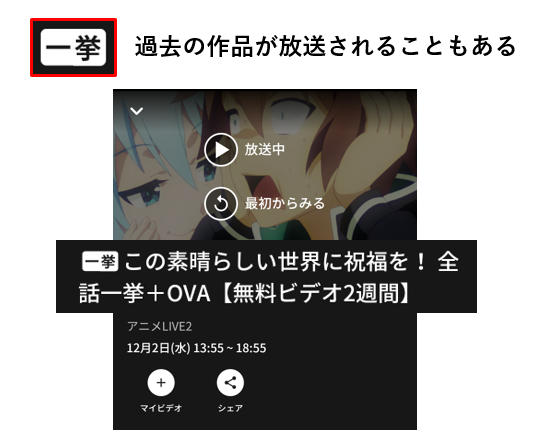 ABEMA見逃し＿一挙放送
