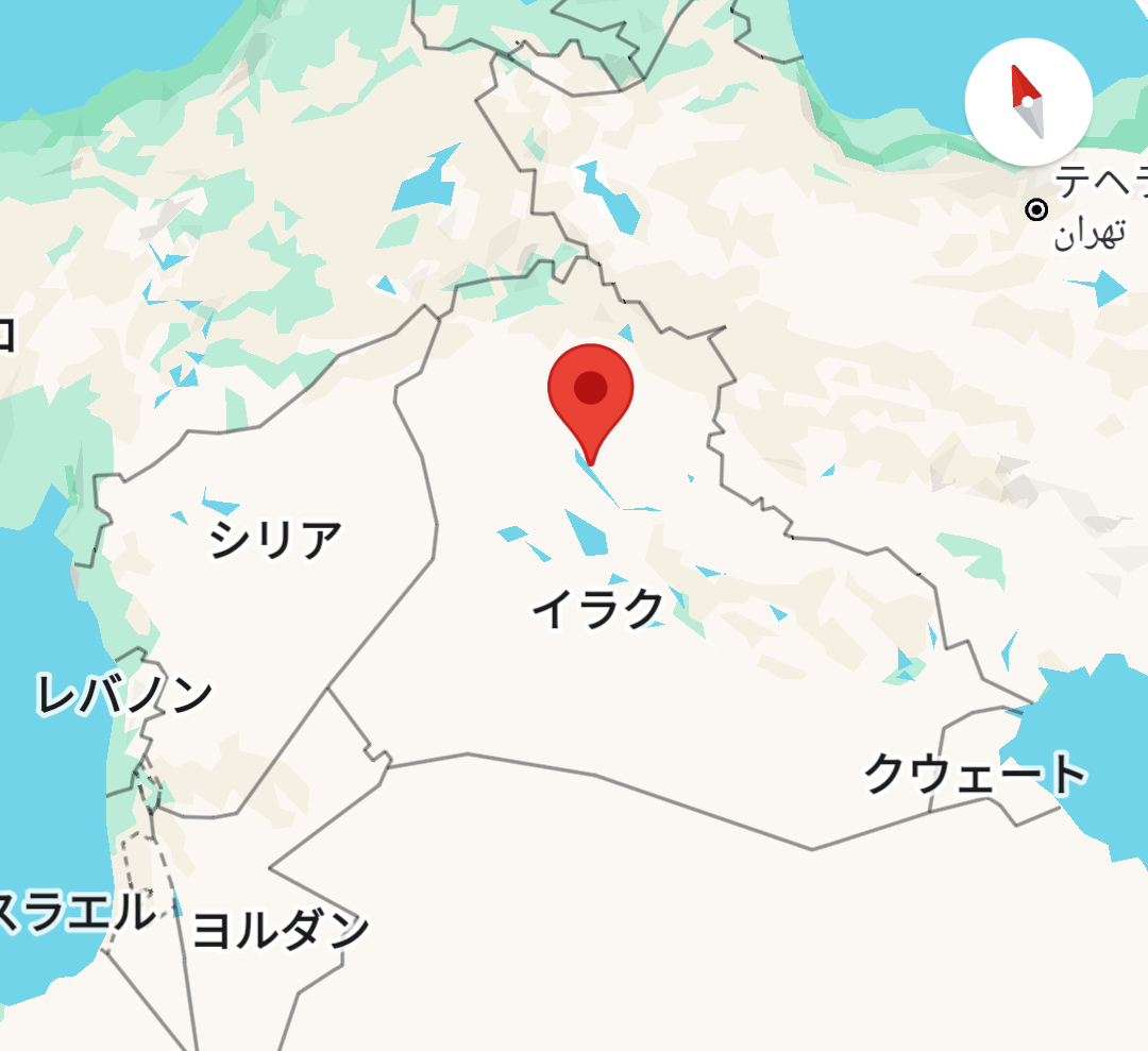 シュメール人が住んでいた場所